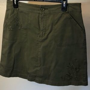 Summer Ready Olive Skort
